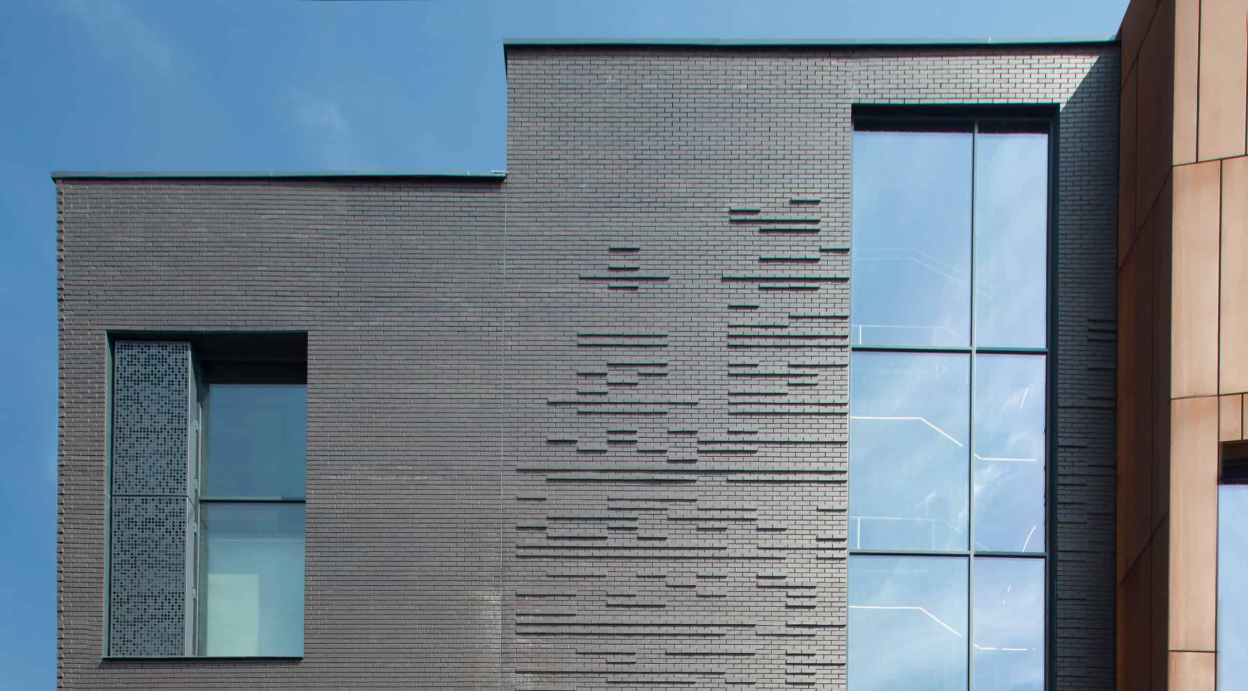 Blockleys Black Smooth Clay Brick Confetti Building